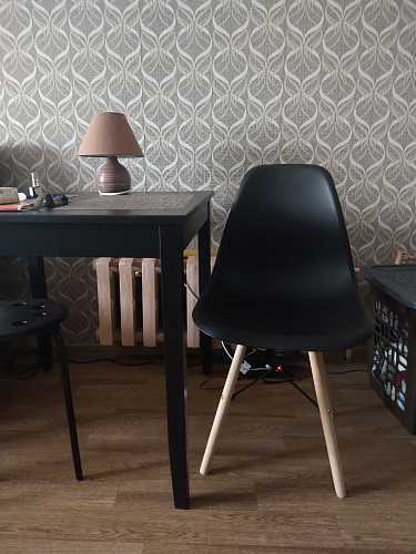 Пластиковый стул Eames PC-015 серый фото покупателя 458