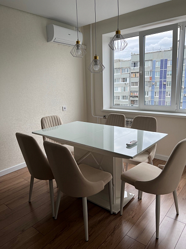 Стул на металлокаркасе Kora gray / black фото покупателя 45