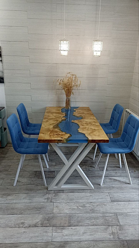 Комплект из "Стул на металлокаркасе Чилли розовый / черный каркас" 2 шт. фото покупателя 1311