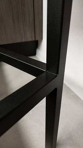 Барный стул Лофт микровелюр катания блэк / черный матовый фото покупателя 309