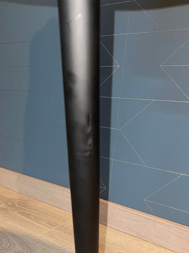 Стул на металлокаркасе Gabi 1 light purple / black / gold фото покупателя 180