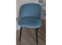 Стул на металлокаркасе Gabi 1 light blue / black фото покупателя 23