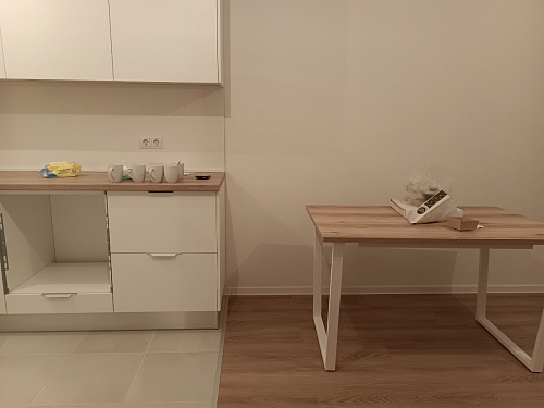 Стол раскладной Лота Лофт 120 25 мм юта / черный матовый фото покупателя 450