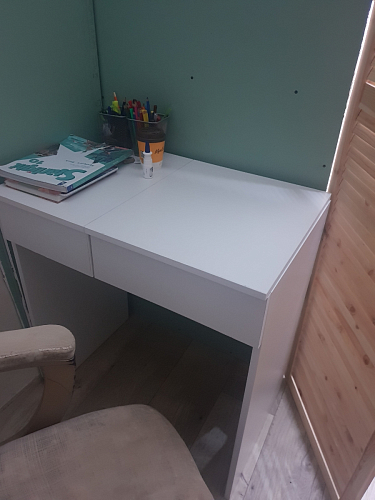 Туалетный столик Астерий белый фото покупателя 9