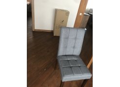 Стул Madina dark walnut / fabric grey фото покупателя 15