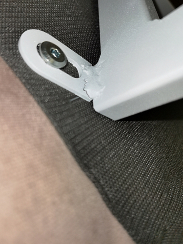 Стул на металлокаркасе Чилли светло-серый / белый каркас фото покупателя 135