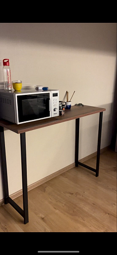 Барная стойка Дилан Лофт 120х50х90 бетон фото покупателя 84