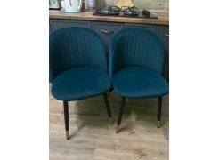 Стул на металлокаркасе Gabi gray / black фото покупателя 574