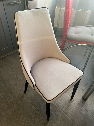 Стул на металлокаркасе Kora dark gray / black фото покупателя 223