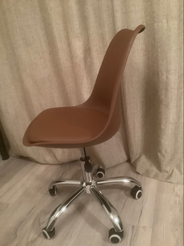 Компьютерное кресло Kolin с подушкой clear / white фото покупателя 57