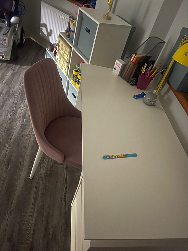 Стул на металлокаркасе Kora beige / black фото покупателя 191