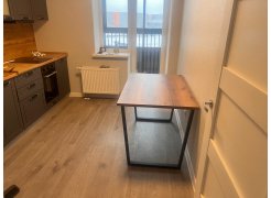 Стол Лота Лофт 140 25 мм юта / белый матовый фото покупателя 533