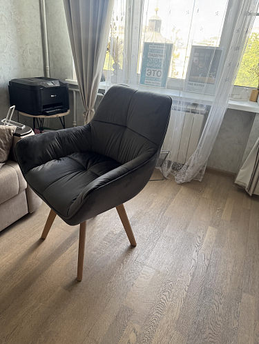 Кресло Soft велюр бежевый фото покупателя 1