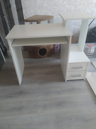 Стол компьютерный Джаз-24 правый венге фото покупателя 162