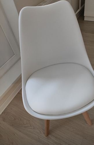 Стул Bonuss blue / wooden legs фото покупателя 16