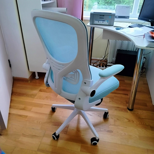 Компьютерное кресло Konfi dark gray / pink / white фото покупателя 191