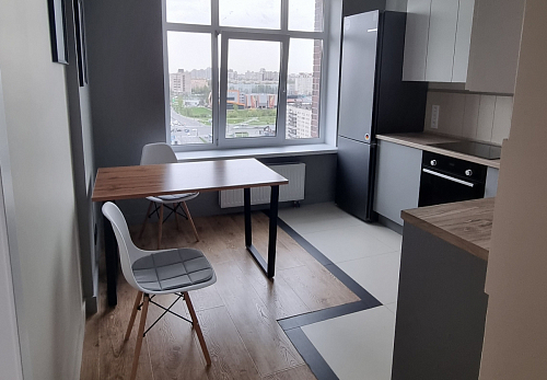 Деревянный стол Лота Лофт 140х80 белый матовый / бетон светлый фото покупателя 736