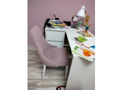 Стул на металлокаркасе Kora gray / black фото покупателя 186