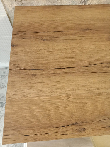 Деревянный стол Лота Лофт 140х80 черный матовый / бетон светлый фото покупателя 931