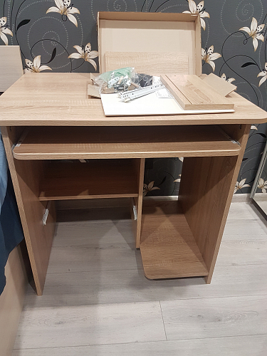 Компьютерный стол КСТ-10.1 Венге  - Уцененный экземпляр фото покупателя 24