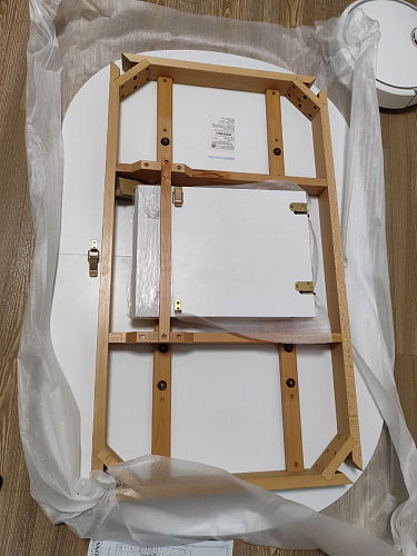 Стол Вosco/Боско белый / натуральный фото покупателя 7