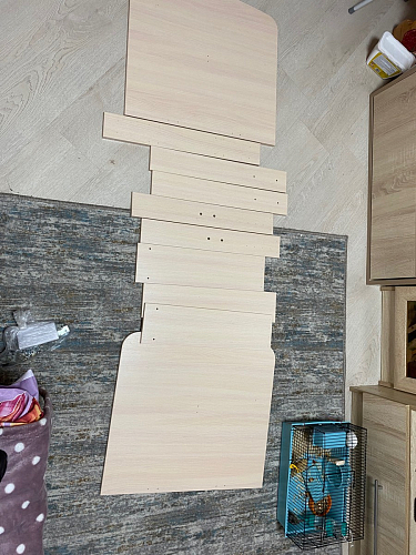 Стол-книжка СтК6 венге высота 54 см фото покупателя 101