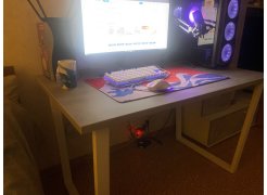 Стол Лота Лофт 120 25 мм сабия / черный матовый фото покупателя 800