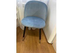 Стул на металлокаркасе Gabi blue / black фото покупателя 156