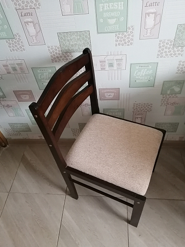 Стул деревянный Camel white / light grey фото покупателя 18