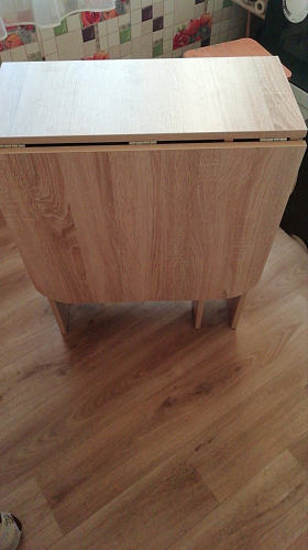 Стол-книжка Мечта дуб сонома  - Уцененный экземпляр фото покупателя 13