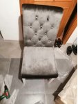 Стул Amelia white / fabric grey: отзыв о товаре