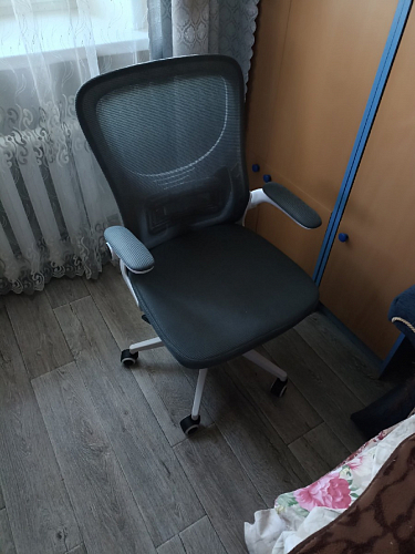 Компьютерное кресло Konfi dark gray / pink / white фото покупателя 209