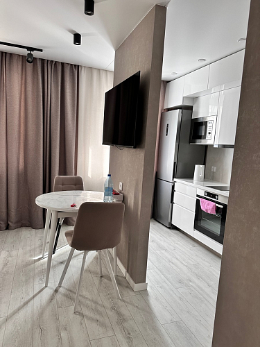 Стул на металлокаркасе Чилли К светло-серый велюр / черный каркас фото покупателя 483