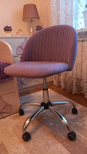 Компьютерное кресло Melody розовое фото покупателя 206