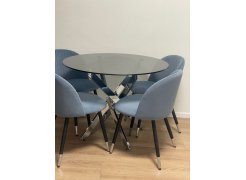 Стул на металлокаркасе Gabi gray / black фото покупателя 646