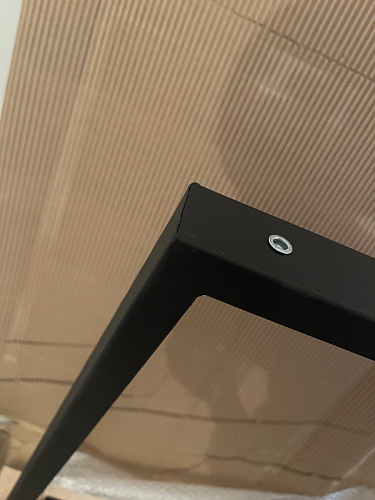 Стол Лота Лофт 140 25 мм черный матовый / бетон фото покупателя 248