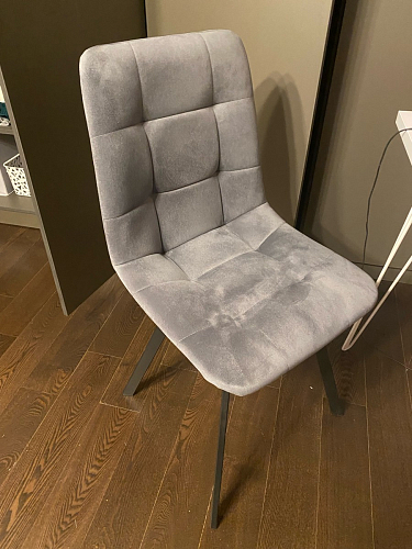 Стул на металлокаркасе Чилли бирюзовый / черный фото покупателя 837