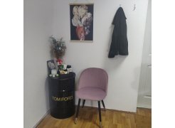 Стул на металлокаркасе Gabi 1 gray / black фото покупателя 706