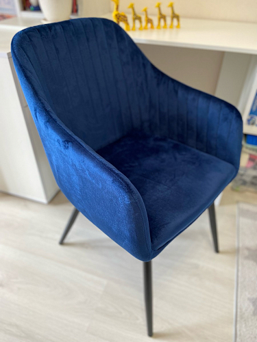 Стул на металлокаркасе Slam dark beige фото покупателя 114