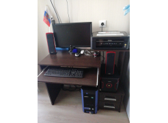 Компьютерный стол Джаз-24 левый венге фото покупателя 152