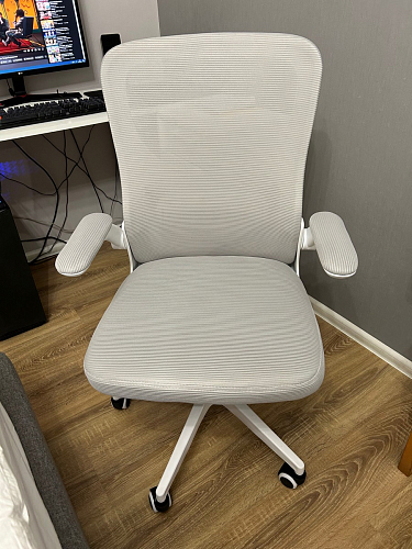 Компьютерное кресло Konfi pink / white фото покупателя 25