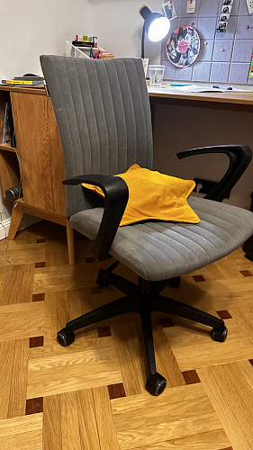 Компьютерное кресло Spark флок бежевый 7 фото покупателя 9