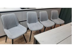 Стул на металлокаркасе Вейв П темно-серый / черный фото покупателя 10