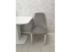 Стул на металлокаркасе Kora beige / black фото покупателя 83