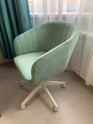 Компьютерное кресло Тибо сиреневый фото покупателя 169