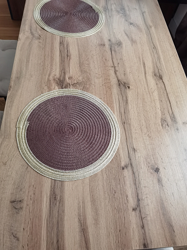 Стол Тринити Лофт 120 32 мм дуб галифакс табако / черный матовый фото покупателя 865