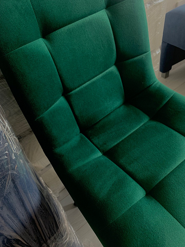 Стул на металлокаркасе Чилли зеленый / белый каркас фото покупателя 182