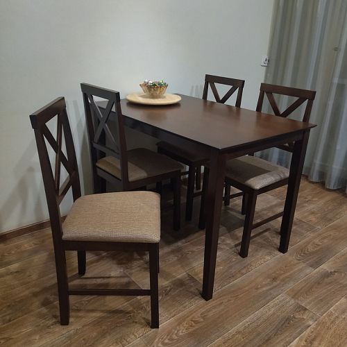 Обеденный комплект Hudson (Хадсон) cappuccino фото покупателя 9