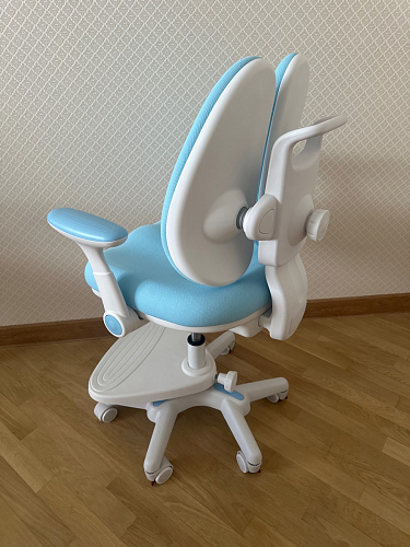 Компьютерное кресло Miracle голубое фото покупателя 7