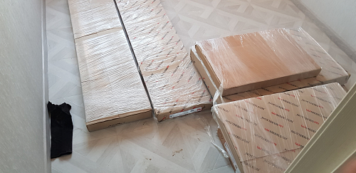 Письменный стол Форсаж дуб сонома / белый фото покупателя 2